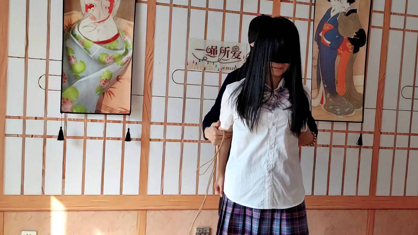 一绳所爱绳艺吊缚新作之子欣欧式直臂梱梆放置！在线看！