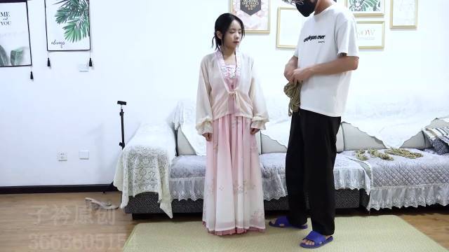 子衿原创绳艺新作之糖糖汉服驷马TK挠痒！在线看！