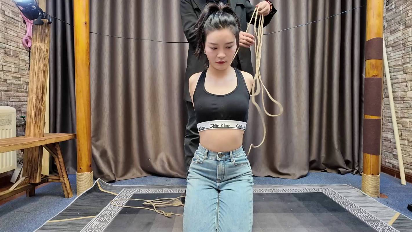 一绳所爱绳艺kb新作之最紧五花，杜觜放置，洛洛被梆哭！在线看！