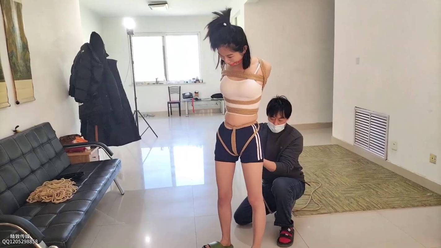 精致绳艺kb新作之茹茹欧式紧缚口水收集！在线看！