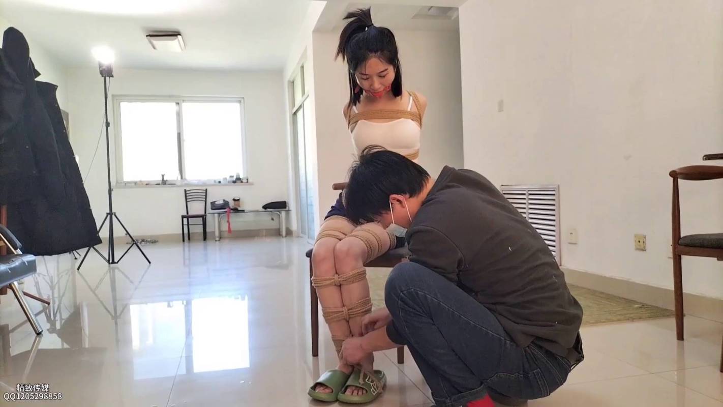 精致绳艺kb新作之茹茹欧式紧缚口水收集！在线看！