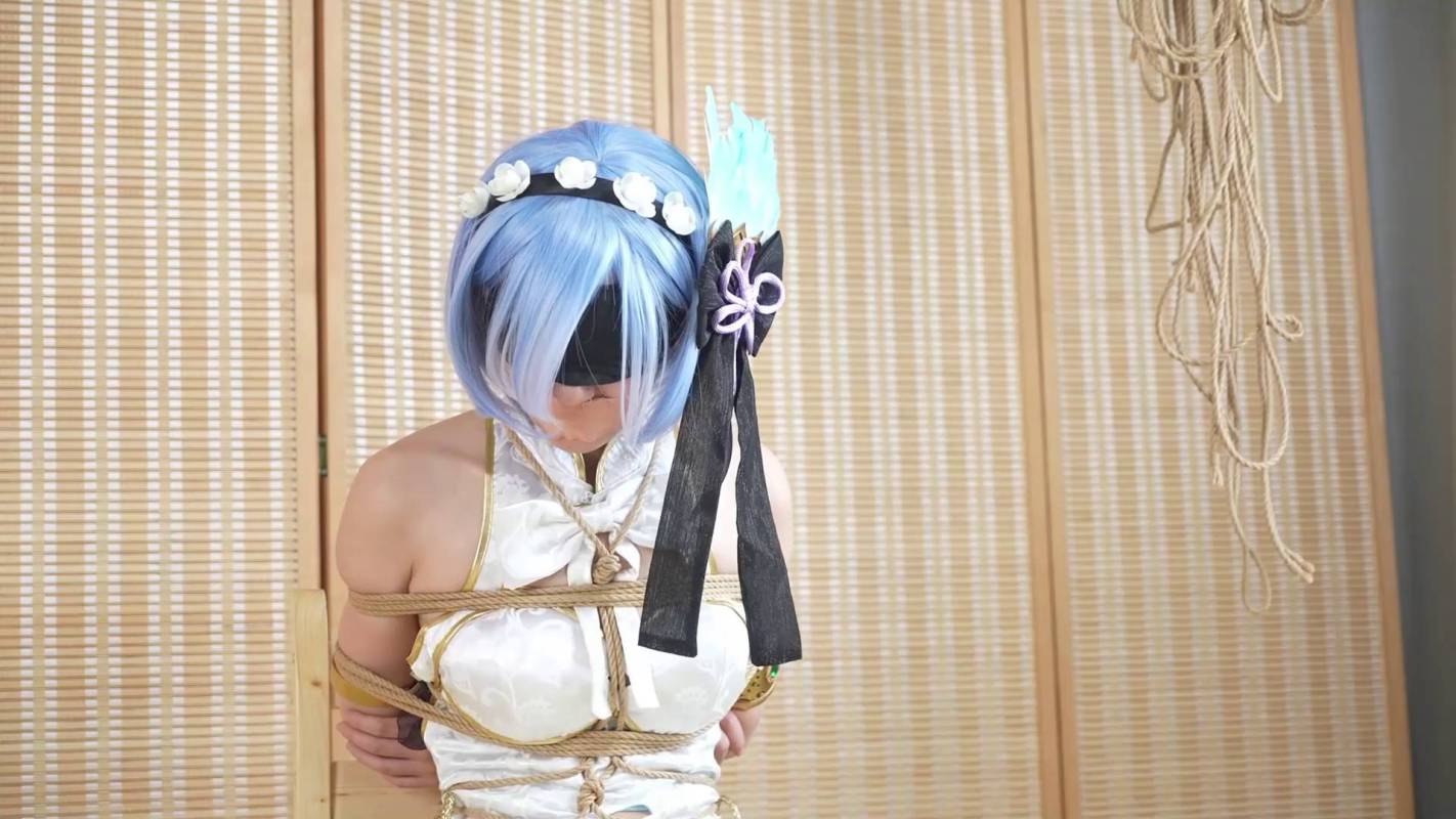 象人原创工作室合集新作之嗷嗷蕾姆cos椅子缚紧缚争札！在线看！