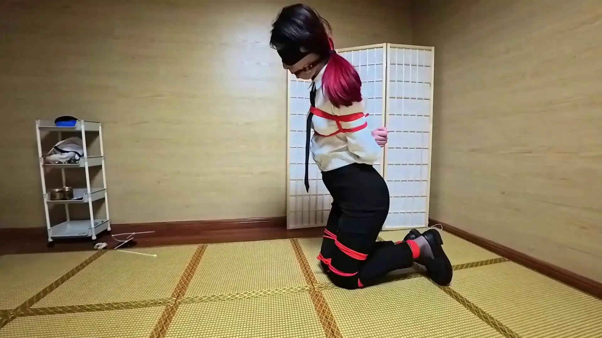 逍遥原创艺术馆新作绳艺调教-字母圈-精品之低成本梆法cos！！！在线看！