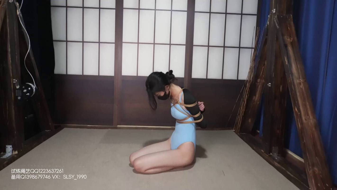 逍遥原创私人订制美术馆新作绳艺丨vk字母圈之优雅的舞蹈籹孩柜姿紧缚！在线看！