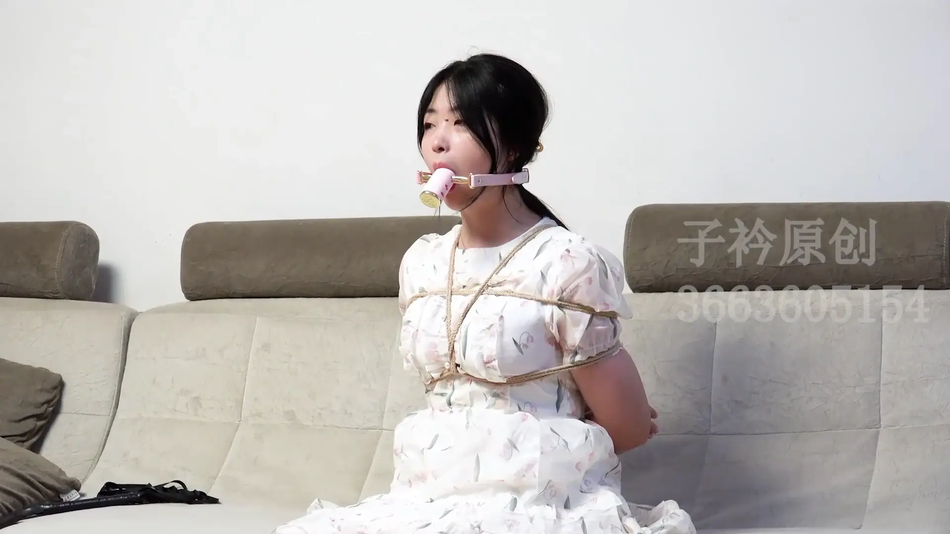 子衿定制绳艺新作之沐子驷马深厚口塞放置争札！在线看！