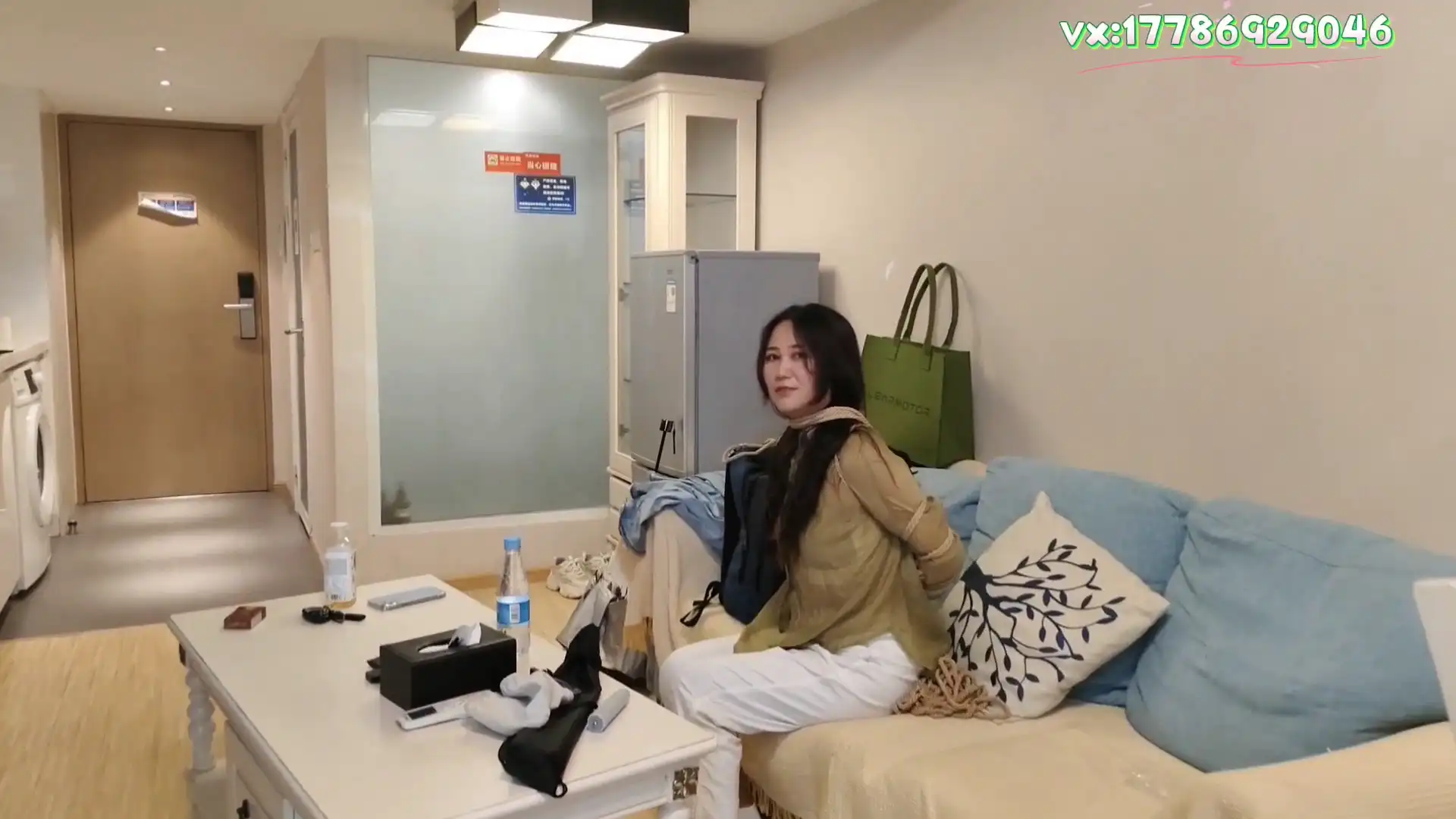 逍遥原创定制视频在线观看新作绳艺捆绑vk之新模新疆丽丽面试绳模上集！在线看！